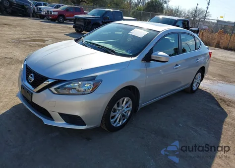 2017 Nissan Sentra Sv z USA, uszkodzony, nr VIN 3N1AB7AP9HY234399
